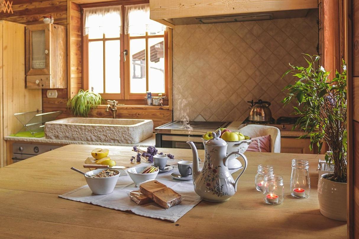Chalet Incanto Terrace Val Dei Mocheni, Wifi Trentino Frassilongo Bagian luar foto
